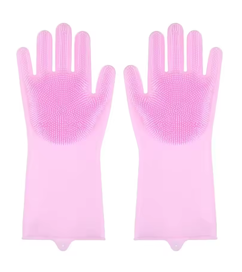 Silikon Handskar för Pälsvård & Rengöring