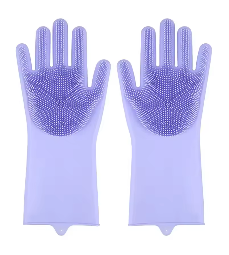 Silikon Handskar för Pälsvård & Rengöring