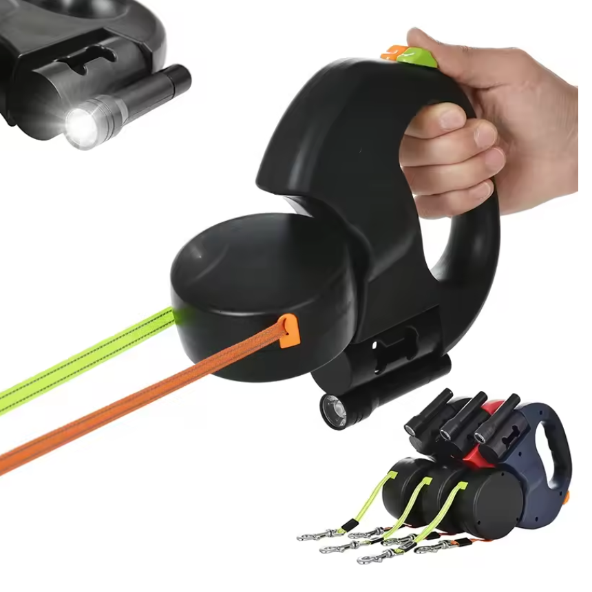 UltraLeash™ antitrassel för 2 hundar